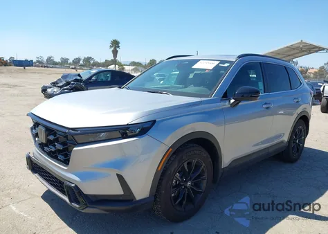 2024 Honda Cr-V Hybrid Sport-L из США, поврежденный, VIN 7FARS5H84RE013555